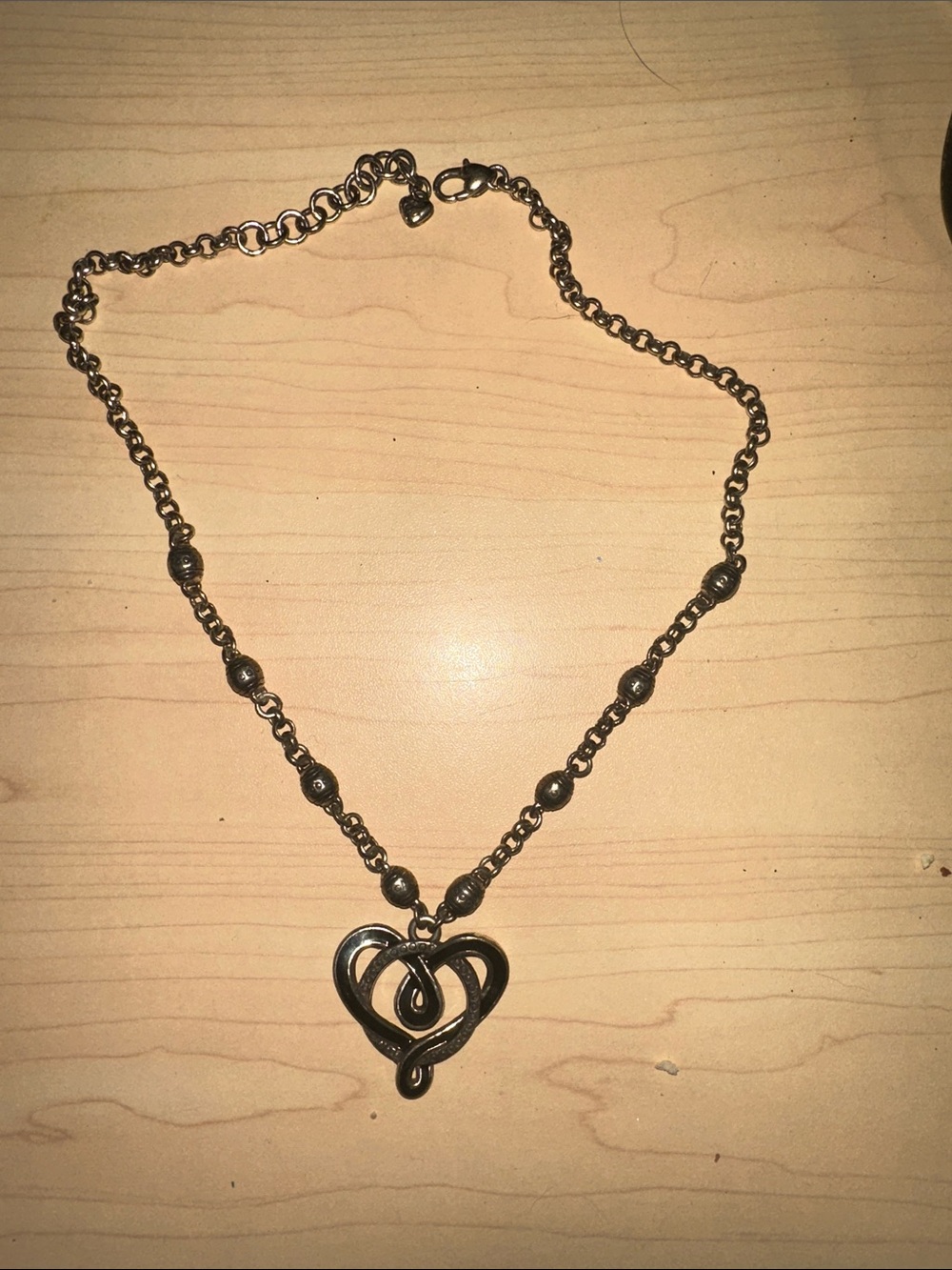 Brighton Sausalito Black and Silver necklace